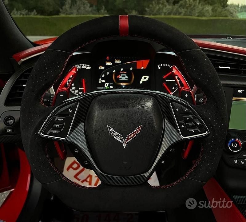 Usata Corvette C7 2016 Rosso Cabrio