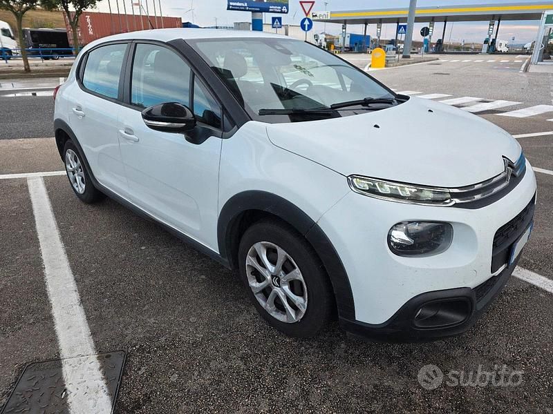 Usata Citroën C3 102 CV (75 kW) 2019 Bianco Utilitaria