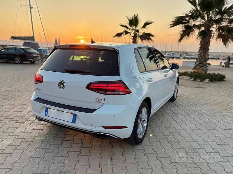Usata VW Golf VII 2017 Bianco Berlina