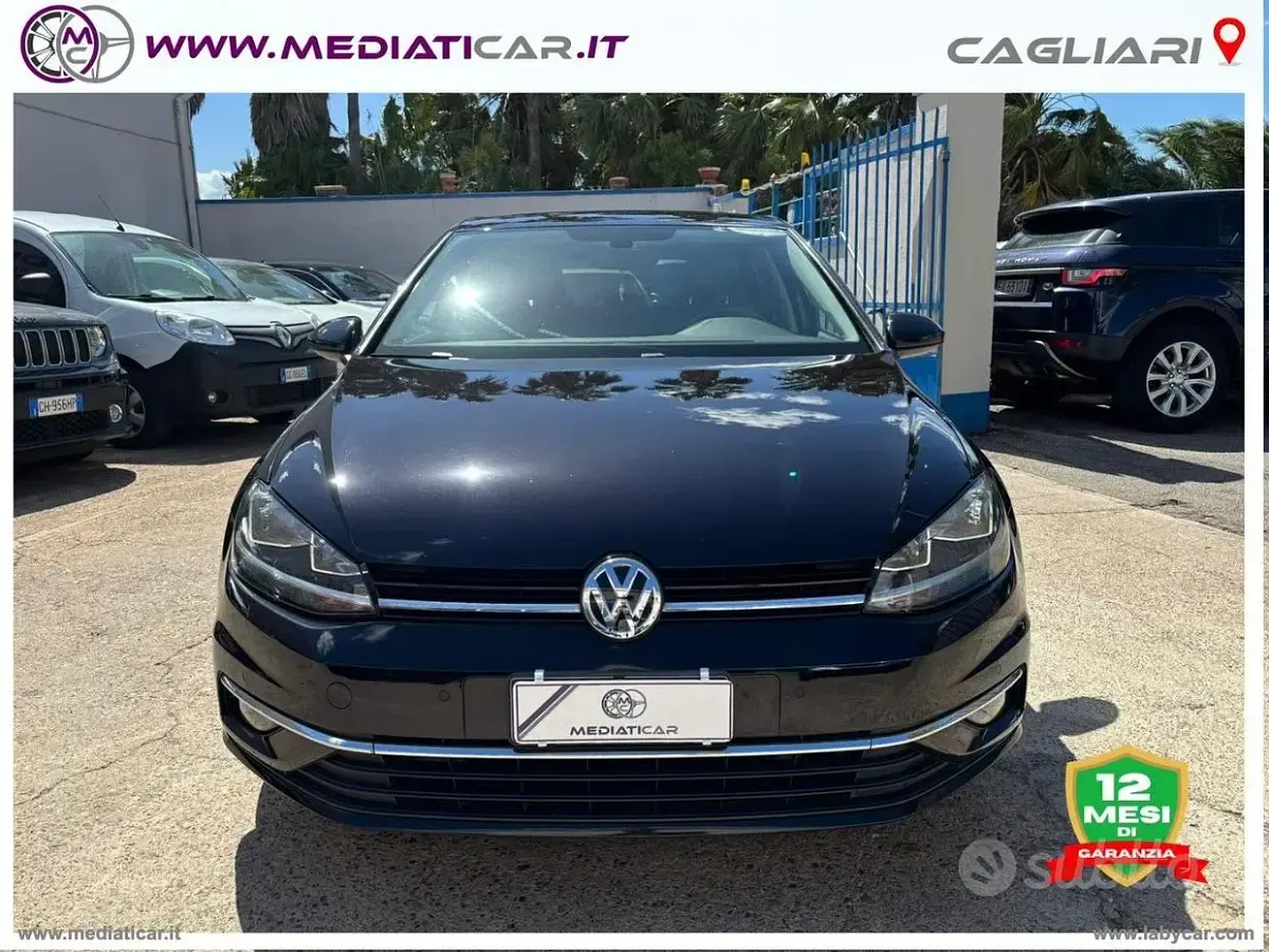 Usata VW Golf VII Highline 150 CV (110 kW) 2017 Nero Berlina