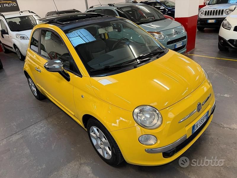 Usata Fiat 500 Sport 101 CV (74 kW) 2008 Giallo Berlina