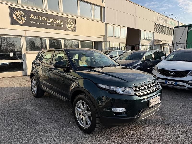 Verde Usata 2014 Land Rover Range Rover evoque Dynamic SUV | 11.000 € (Ottimo prezzo) - Immagine 1/4