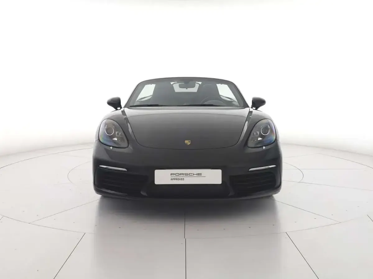 Usata Porsche Boxster 349 CV (256 kW) 2018 Nero jet metallizzato Cabrio