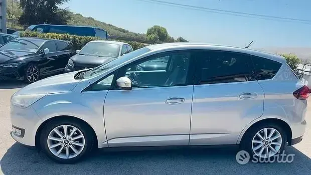 Usata Ford C-MAX Titanium 120 CV (88 kW) 2017 Grigio Monovolume