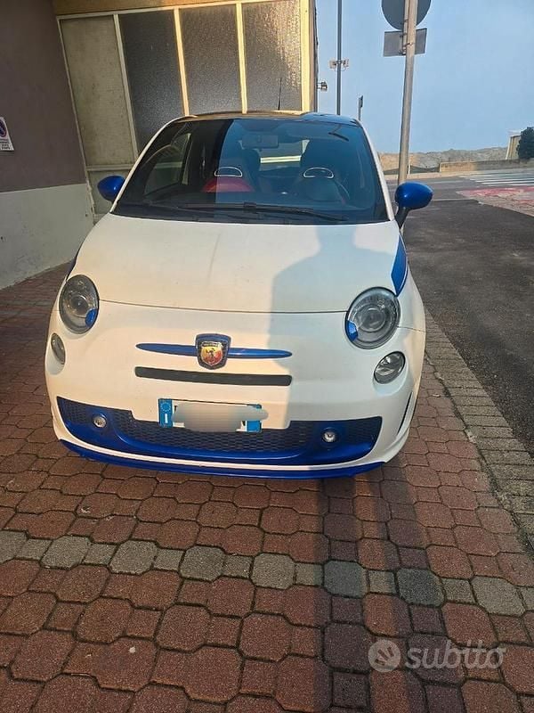 Usata Abarth 500 135 CV (99 kW) 2010 Bianco Berlina