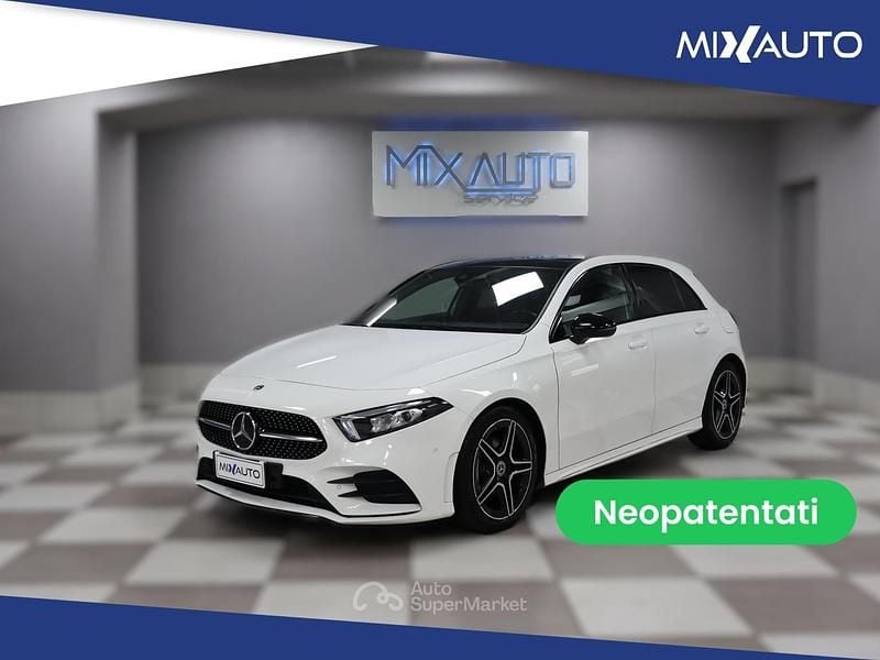 Bianco Usata 2020 Mercedes A160 Premium Berlina | 21.500 € (Buon prezzo) - Immagine 1/4