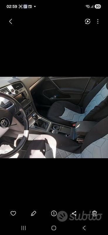 Second-hand VW Golf VII 110 CP (80 kW) 2014 Negru Hatchback