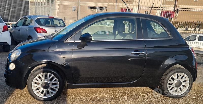 Usata Fiat 500 Lounge 69 CV (50 kW) 2015 Nero Berlina