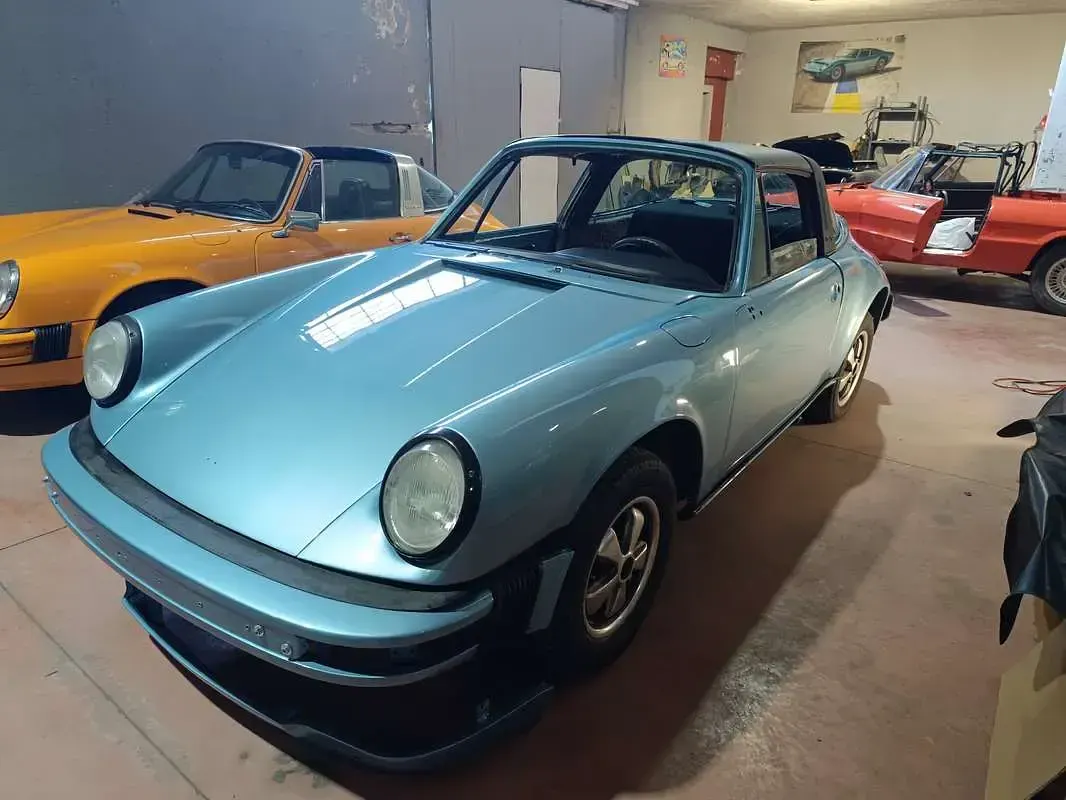 Usata Porsche 911 179 CV (131 kW) 1979 Blu/azzurro Cabrio