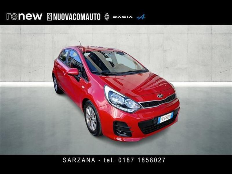 Usata Kia Rio Active 86 CV (63 kW) 2016 Rosso Utilitaria