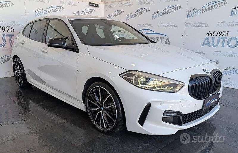 Usata BMW 118 M Sport 150 CV (110 kW) 2021 Alpine white Utilitaria
