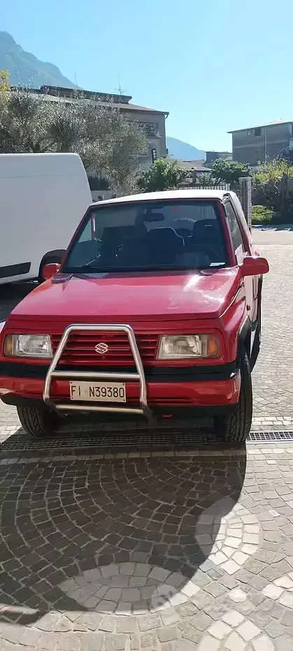 Brugt Suzuki Vitara 1990 Rød Cabriolet