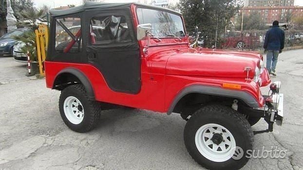 Usata Jeep Willys 1986 Rosso SUV