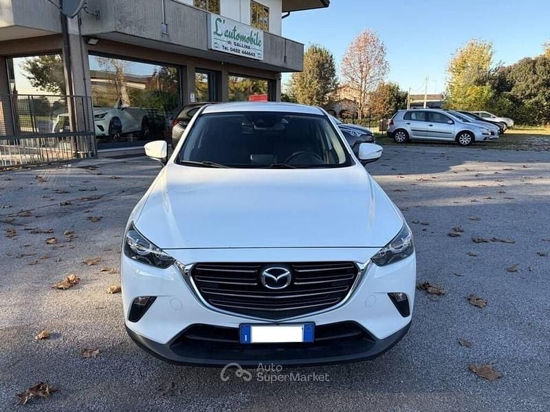 Bianco Usata 2019 Mazda CX-3 Exceed SUV | 14.500 € (Buon prezzo) - Immagine 1/4
