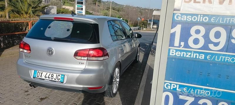 Usata VW Golf VI 2008 Grigio Utilitaria