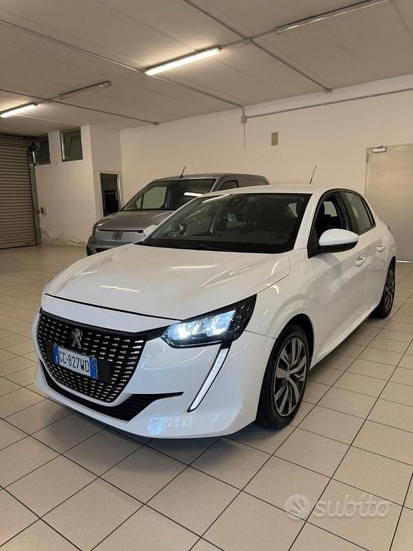 Usata Peugeot 208 Active 75 CV (55 kW) 2020 Bianco Utilitaria