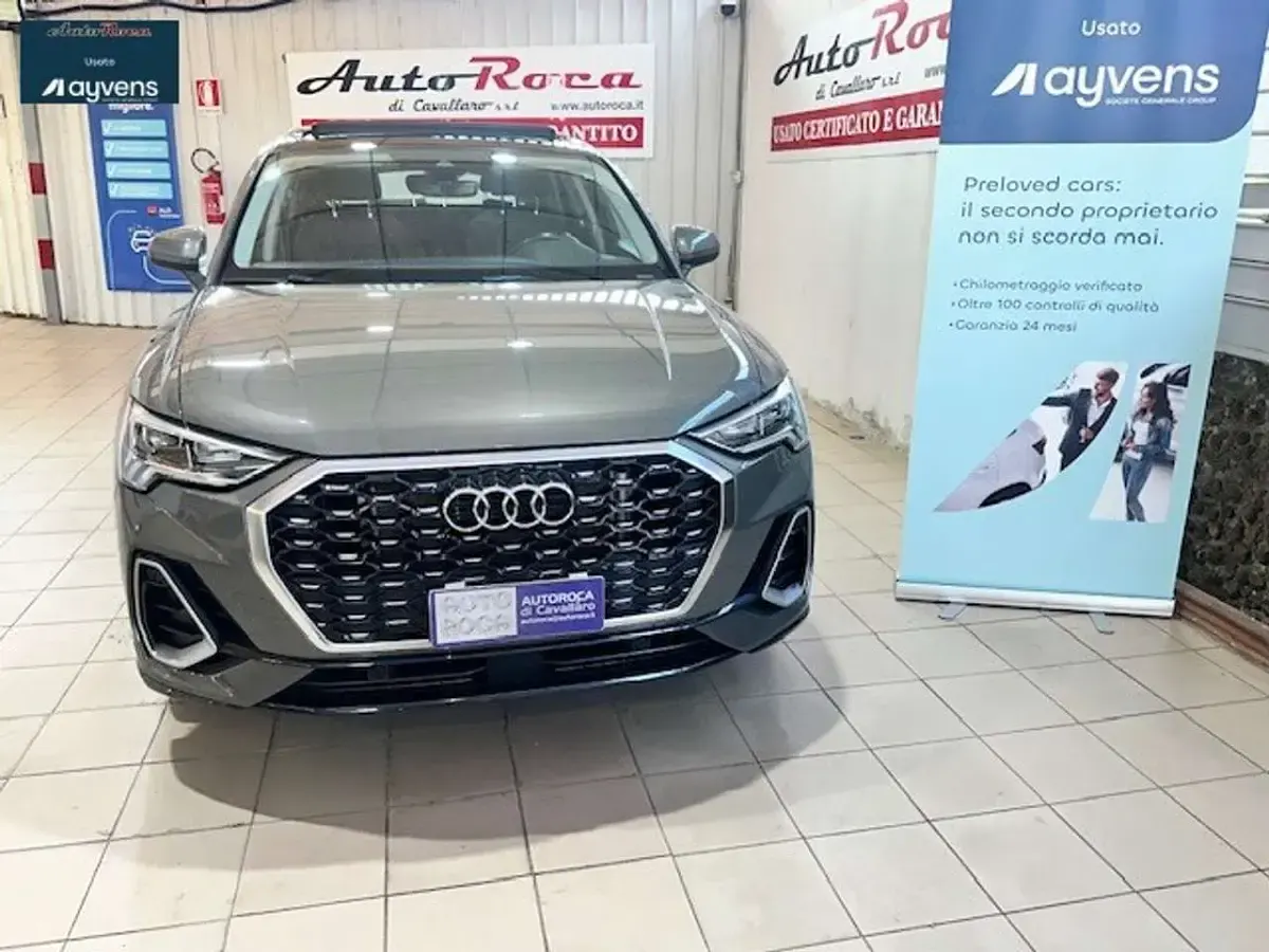 Usata Audi Q3 S-Line 150 CV (110 kW) 2023 Grigio SUV