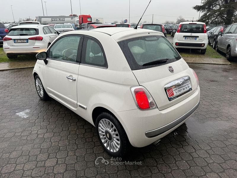 Usata Fiat 500 Lounge 69 CV (50 kW) 2009 Bianco Berlina