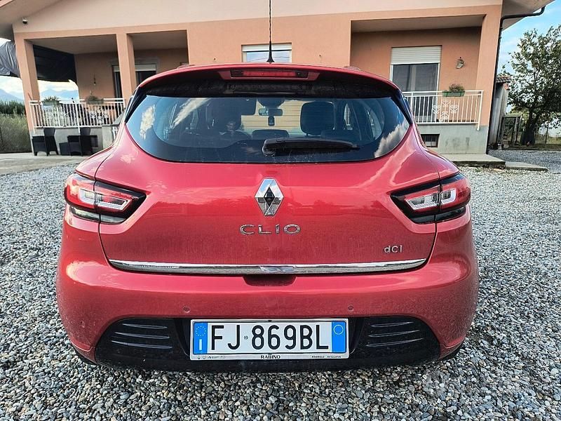 Usata Renault Clio IV 90 CV (66 kW) 2017 Rosso Utilitaria