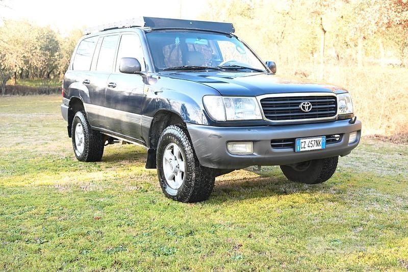 Usata Toyota Land Cruiser 204 CV (150 kW) 1999 Blu SUV