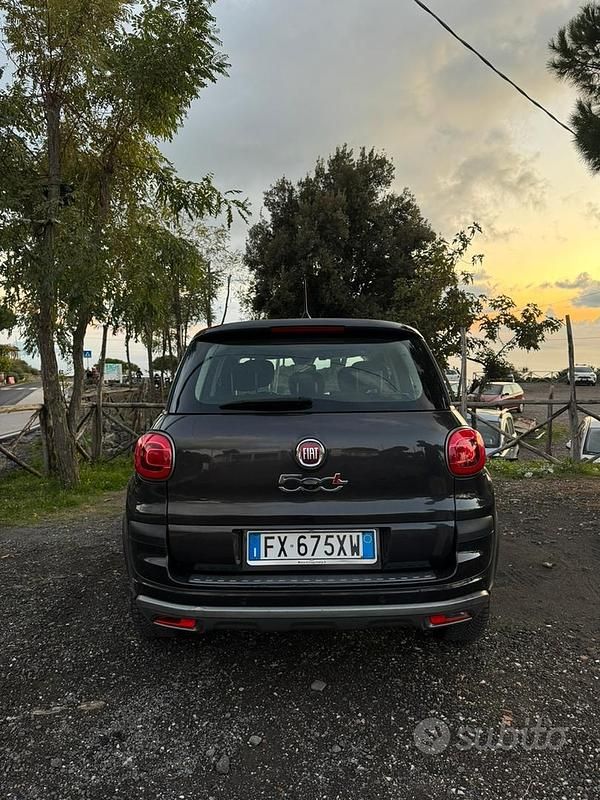 Usata Fiat 500L Cross 95 CV (69 kW) 2019 Grigio Monovolume