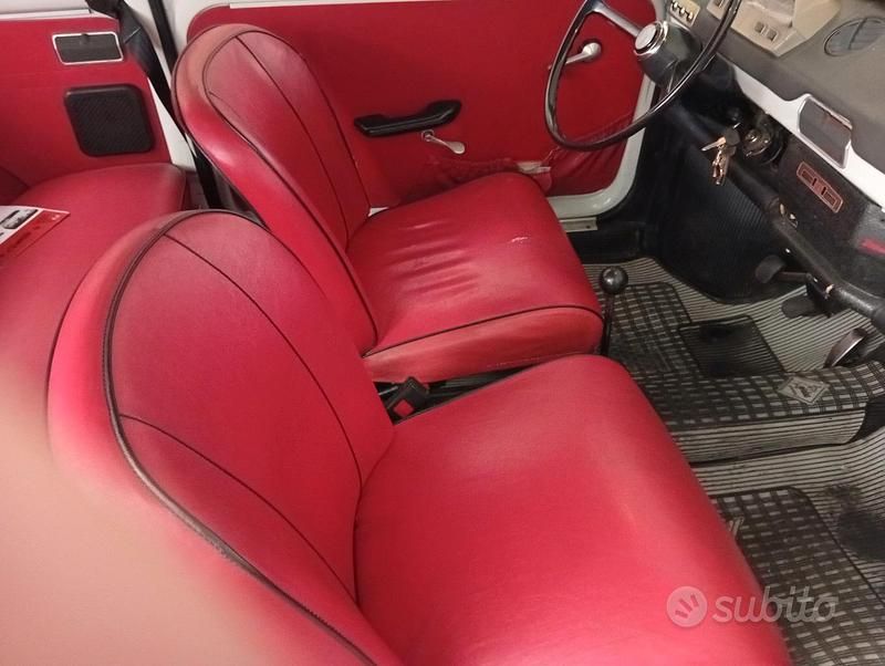 Usata Fiat 850 1960 Bianco Berlina