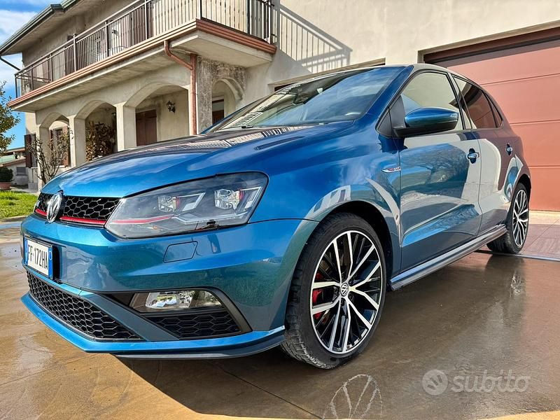 Usata VW Polo GTI 192 CV (141 kW) 2016 Blu Berlina