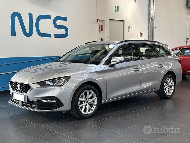 Argento Usata 2022 Seat Leon ST Style Station wagon | 15.900 € (Molto cara) - Immagine 1/4