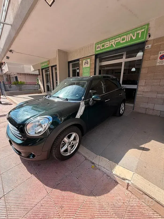 Usata Mini Cooper D 111 CV (81 kW) 2013 Verde Utilitaria