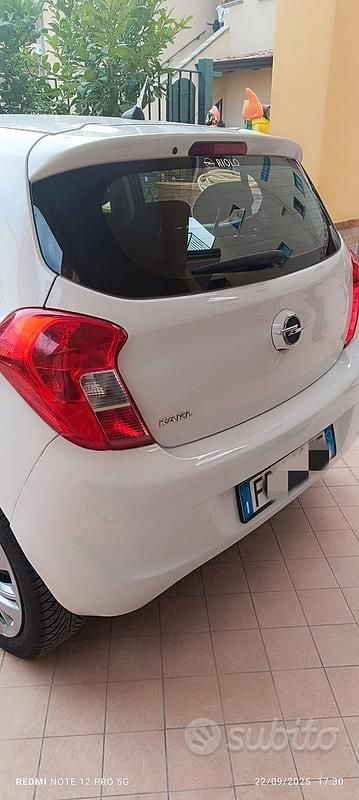Usata Opel Karl 75 CV (55 kW) 2016 Bianco Utilitaria