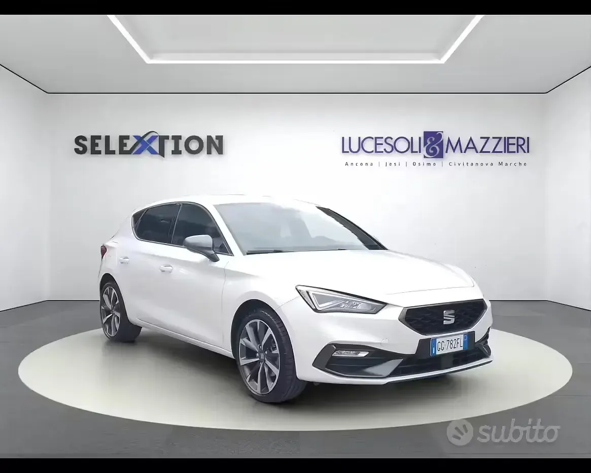 Usata Seat Leon FR 131 CV (96 kW) 2021 Berlina