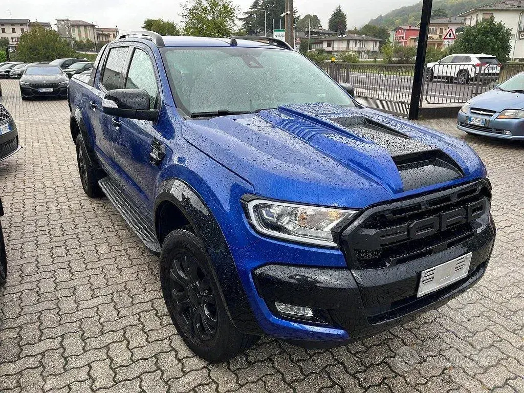 Usata Ford Ranger Wildtrack 200 CV (147 kW) 2018 Blu Pick-up