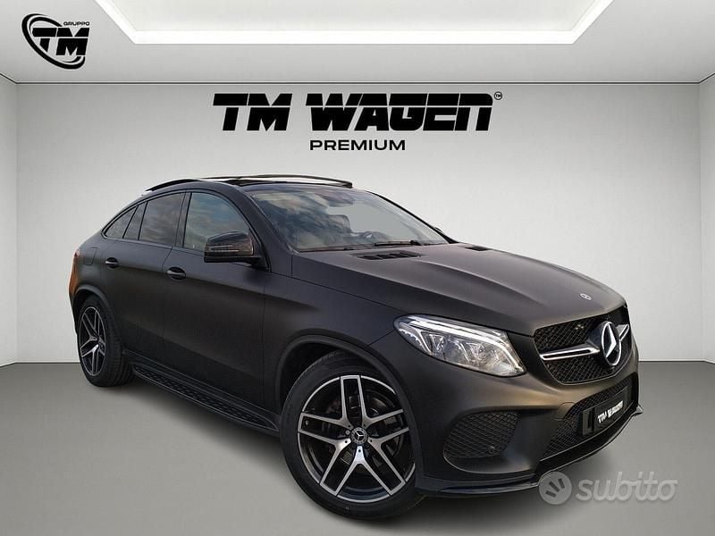 Usata Mercedes GLE350 Premium Plus 258 CV (189 kW) 2018 Nero Coupé