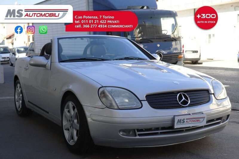 Argento Usata 1999 Mercedes SLK200 Cabrio | 6900 € - Immagine 1/4