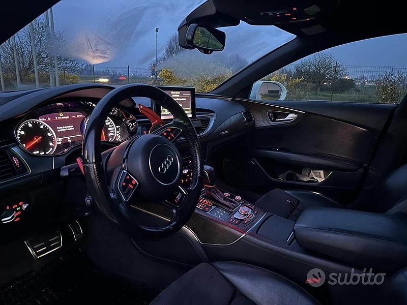 Usata Audi A7 S-Line 320 CV (235 kW) 2015 Bianco Utilitaria