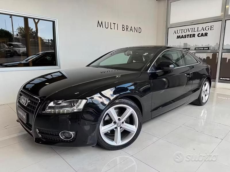 Usata Audi A5 211 CV (155 kW) 2009 Nero Coupé