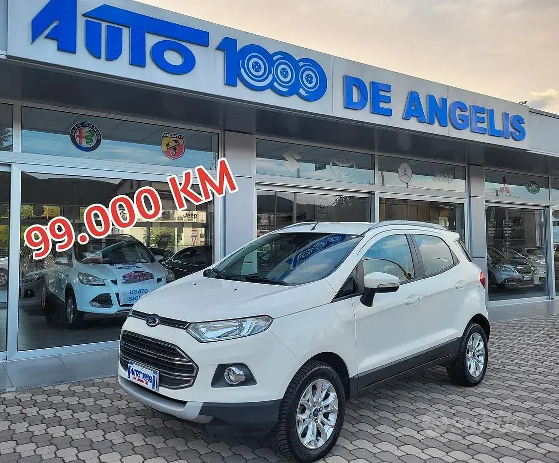 Usata Ford Ecosport Titanium 90 CV (66 kW) 2015 Nero SUV