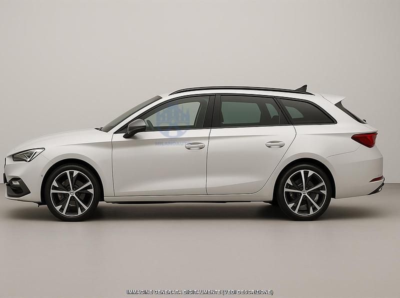 Usata Seat Leon FR 150 CV (110 kW) 2023 Bianco Utilitaria