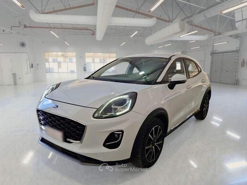 Usata Ford Puma Titanium 124 CV (91 kW) 2021 Bianco SUV