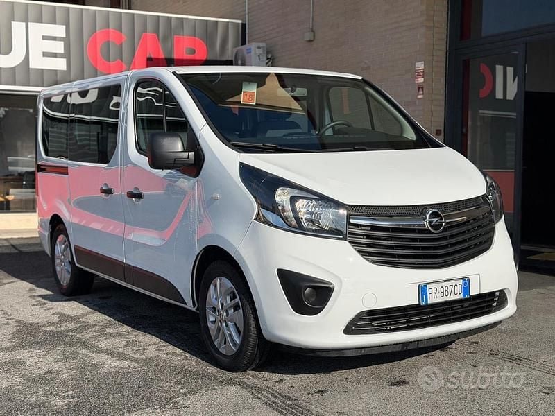Usata Opel Vivaro S 125 CV (91 kW) 2018 Bianco Monovolume