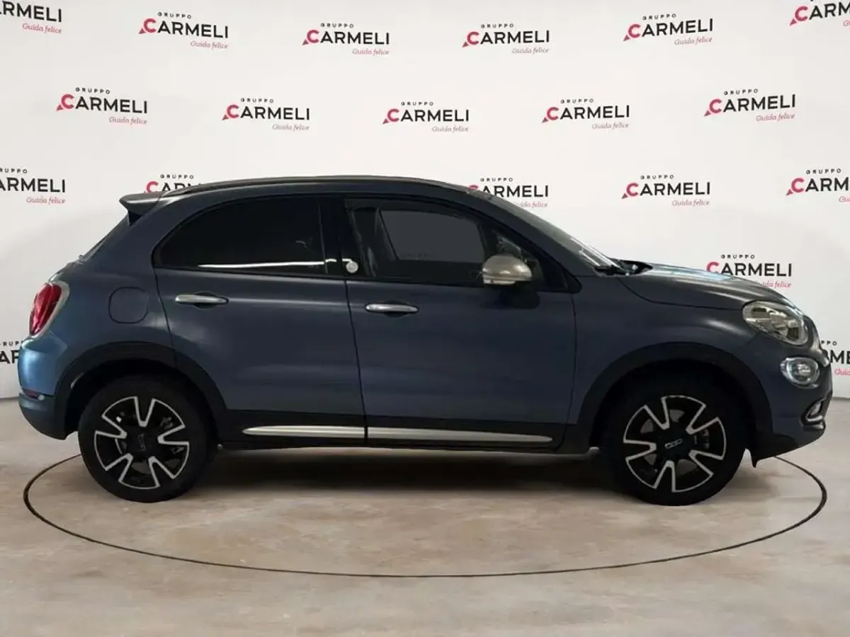 Usata Fiat 500X Mirror 95 CV (69 kW) 2018 Blu jeans metallizzato opaco SUV