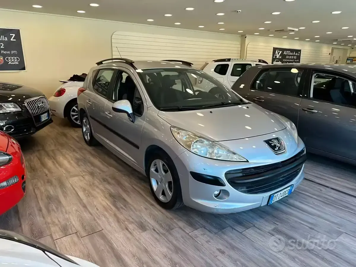 Usata Peugeot 207 90 CV (66 kW) 2009 Grigio Station wagon