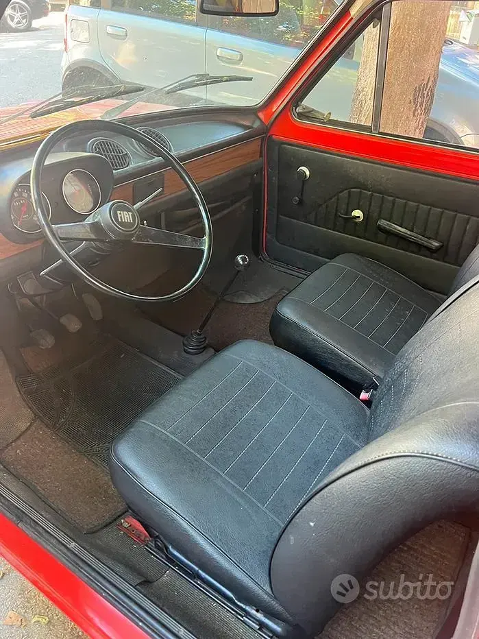 Usata Fiat 127 1970 Rosso