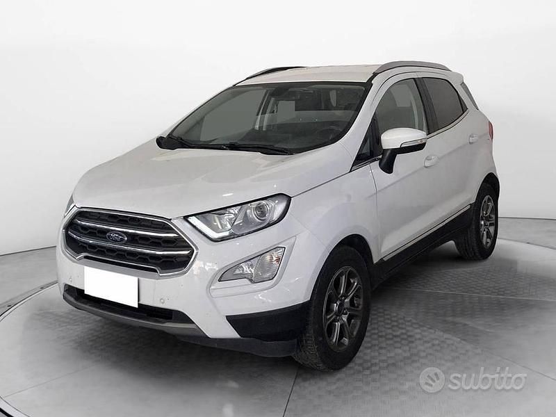 Usata Ford Ecosport ST-Line 125 CV (91 kW) 2019 Bianco SUV