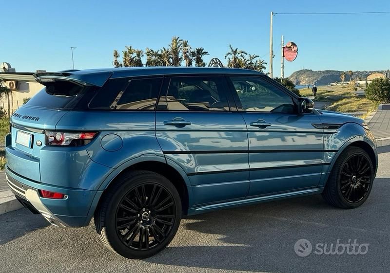 Usata Land Rover Range Rover evoque Dynamic 190 CV (139 kW) 2013 Blu SUV