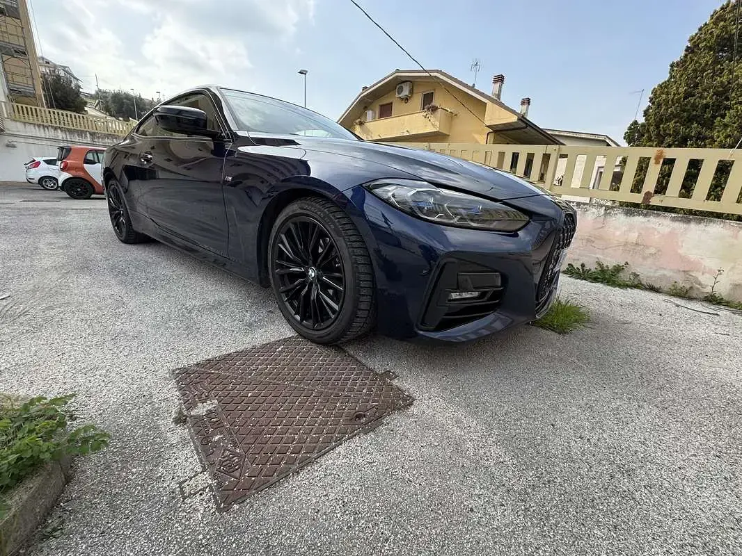 Usata BMW 420 Coupé M Sport 190 CV (139 kW) 2021 Blu/azzurro Coupé