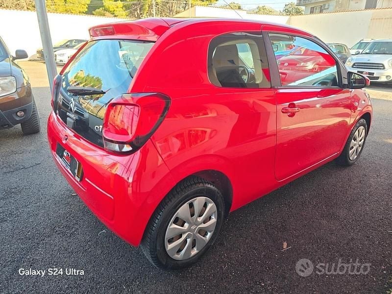 Usata Citroën C1 Live 69 CV (50 kW) 2017 Rosso Utilitaria