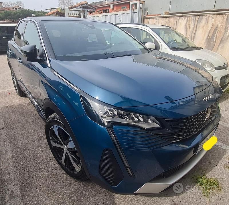 Usata Peugeot 3008 131 CV (96 kW) 2022 Blu Berlina