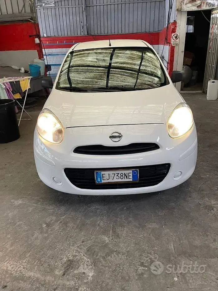 Usata Nissan Micra 80 CV (58 kW) 2011 Bianco Utilitaria