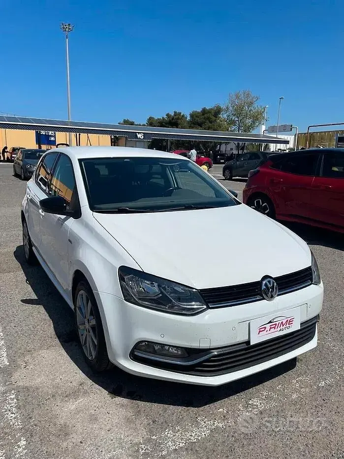 Usata VW Polo 90 CV (66 kW) 2014 Bianco Berlina